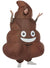 Funny Inflatable Poop Emoji Costume - Front Image