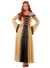 Womens Black and Gold Medieval Costume - Main Image