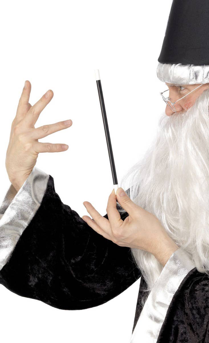 Novelty Classic Black Magician Wand Costume Accessory