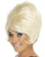 Blonde 60s Beehive Costume Wig for Women