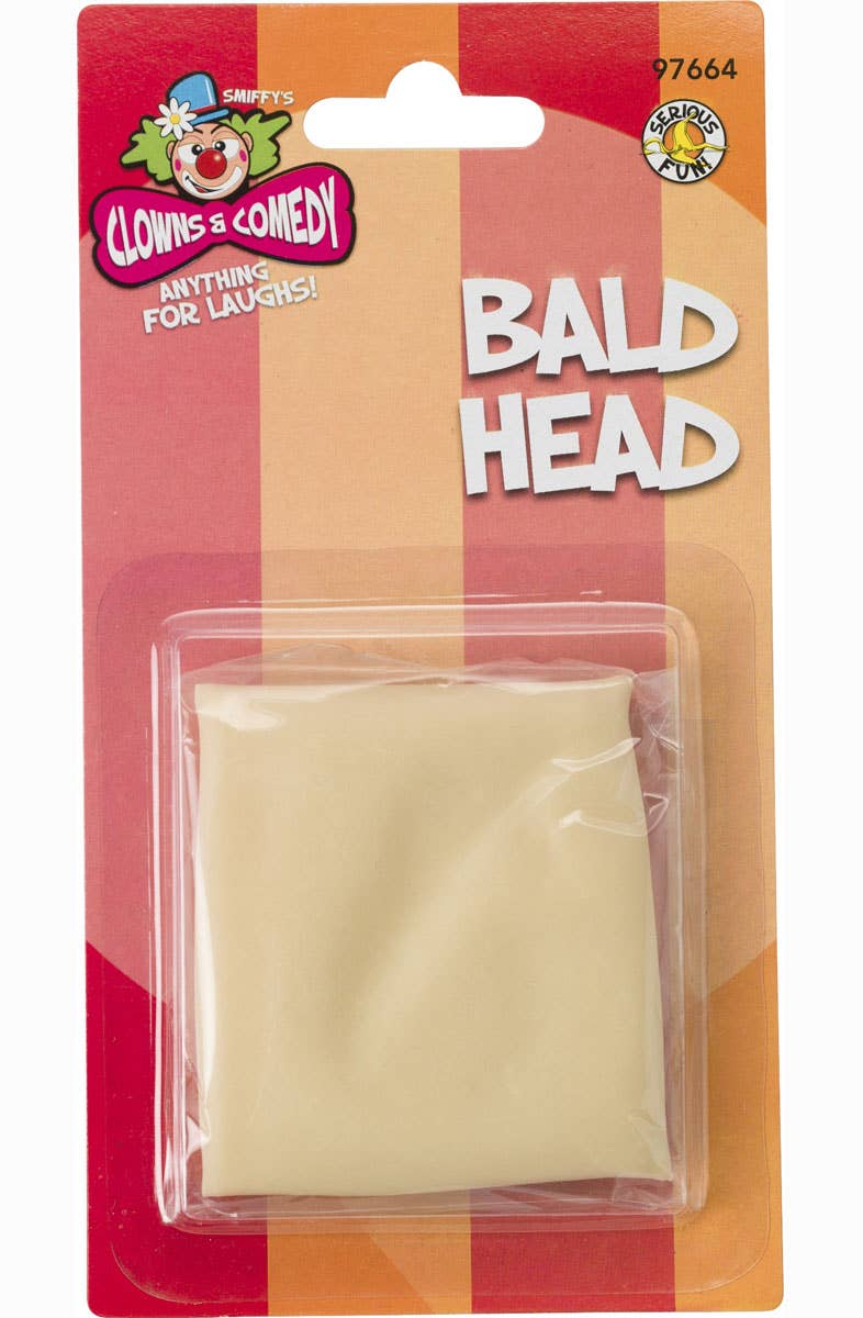 Nude Skin Head Bald Cap Special FX Costume Accessory Packaging