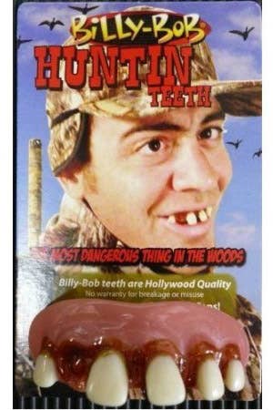 Billy Bob Fake Custom Fitting Hillbilly Bogan Huntin Teeth
