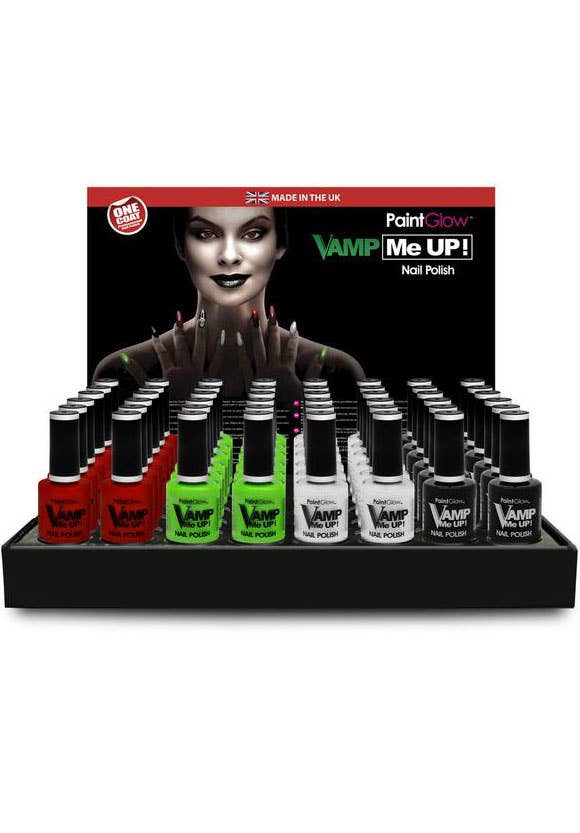 White Vamp Me Up Halloween Nail Polish -Alternative Image