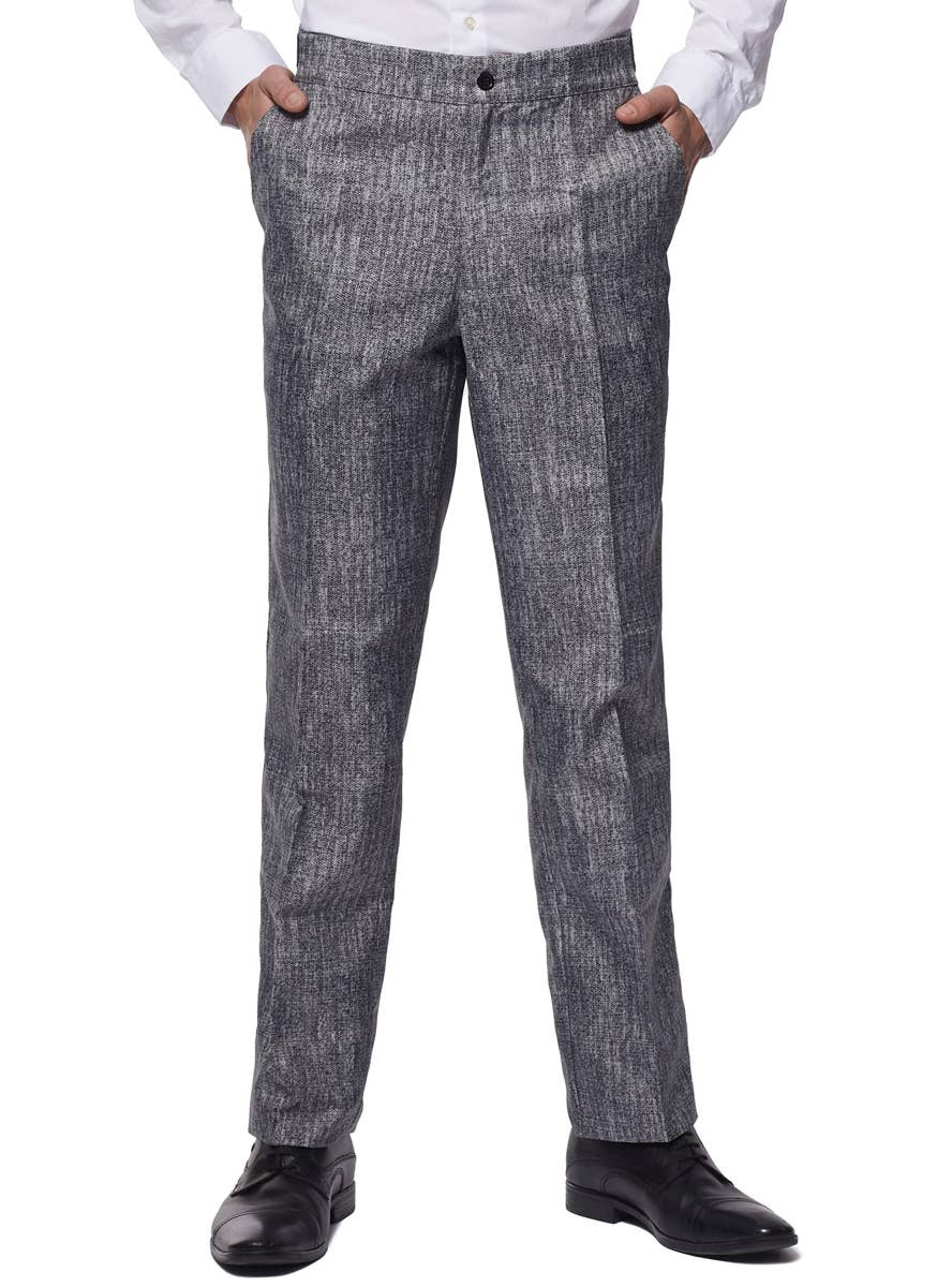 Peaky Blinders Men's Grey Gangster Suit - Close Image 2