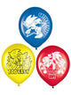 Image of Sonic The Hedgehog 6 Pack 30cm Party Balloons