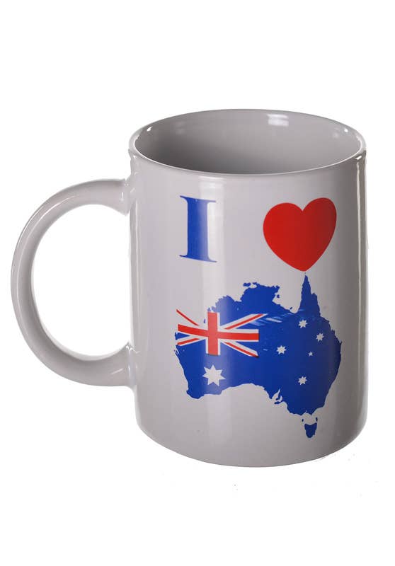 Novelty I Love Australia Mug 