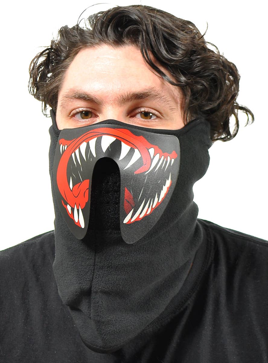 Image of Venomous Teeth Sound Activated Light Up Mask