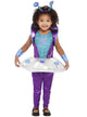 Image of Little Space Alien Toddler Girls Costume - Front Image