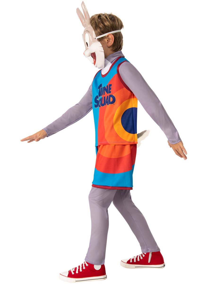 Image of Space Jam 2 Bugs Bunny Boys Costume - Side View