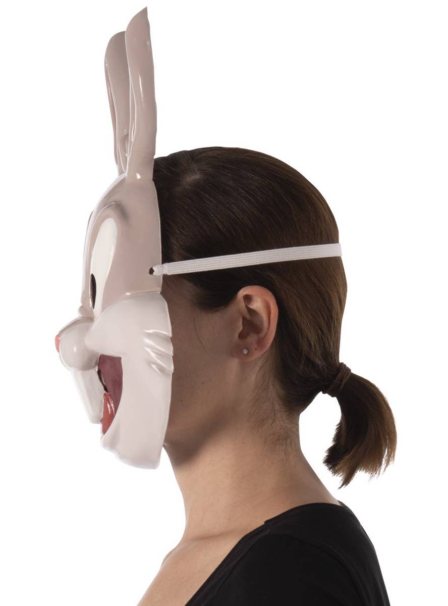 Image of Space Jam Legacy Women's Bugs Bunny Costume Mask - Side View