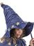 Image of Sparkle Wizard Deluxe Blue and Gold Girls Hat - Main Image