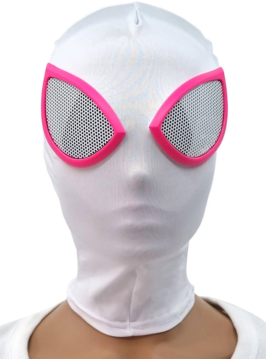 Image of Ghost Women's Spider Hero Costume Mask - Front View