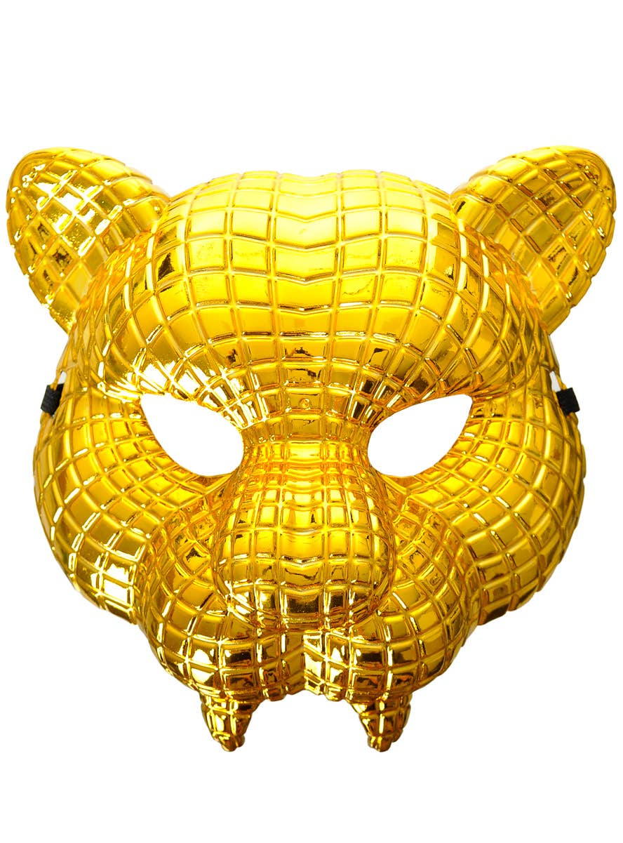 Image of Squid Play VIP Gold Leopard Costume Mask