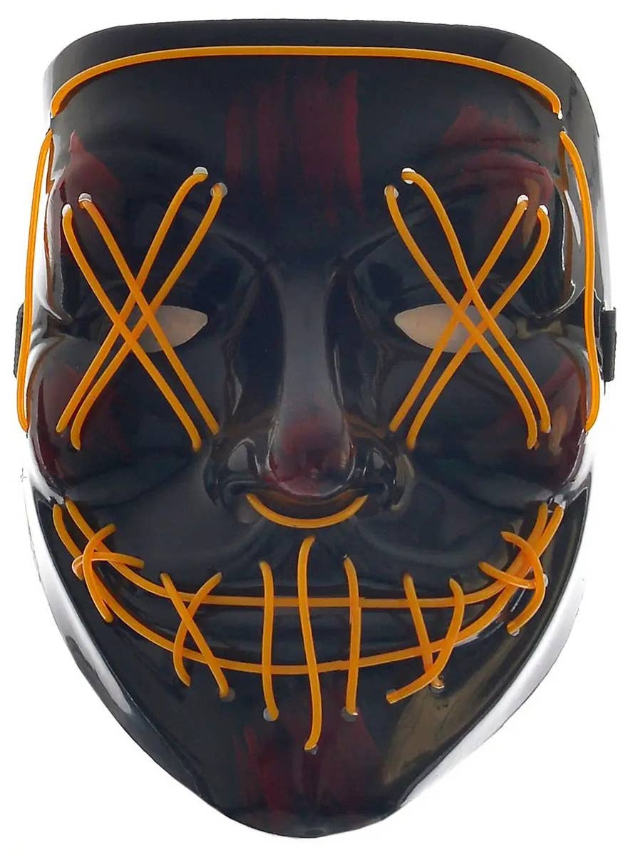 Orange Purge Costume Mask - Adults