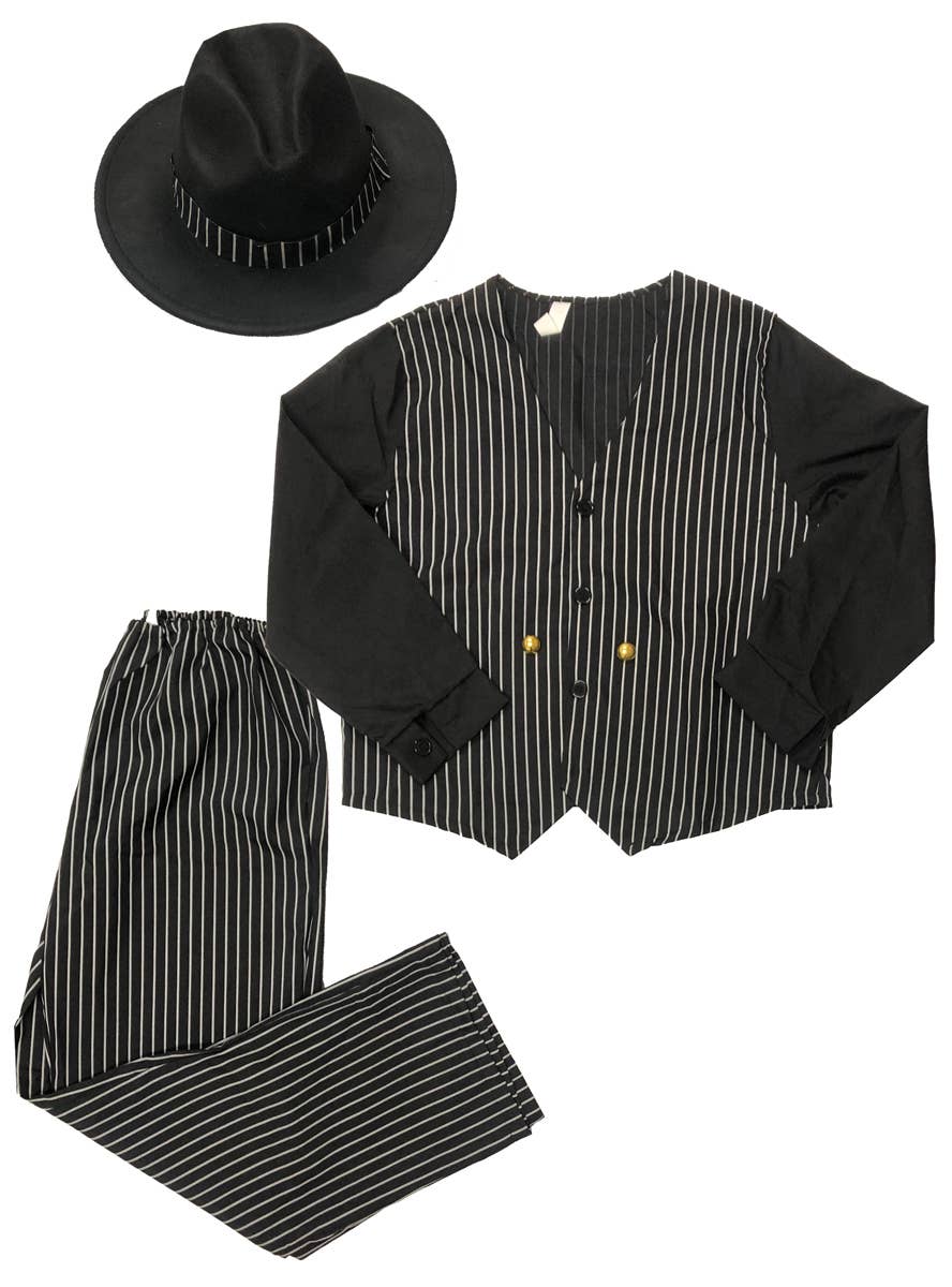 1920s Mobster Mens Costume - Size XXL