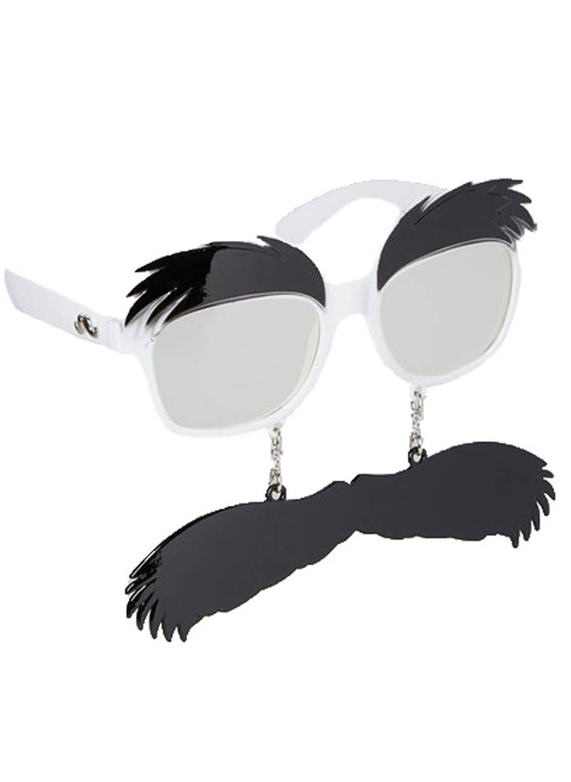 Novelty Eyebrow and Moustache Groucho Accessory Glasses