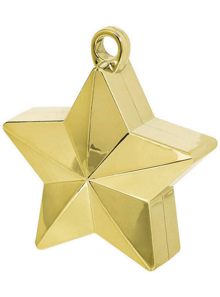 Image of Star Shaped Gold 170 Gram Balloon Weight