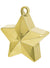 Image of Star Shaped Gold 170 Gram Balloon Weight
