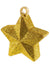 Image of Star Shaped Gold Glitter 170 Gram Balloon Weight