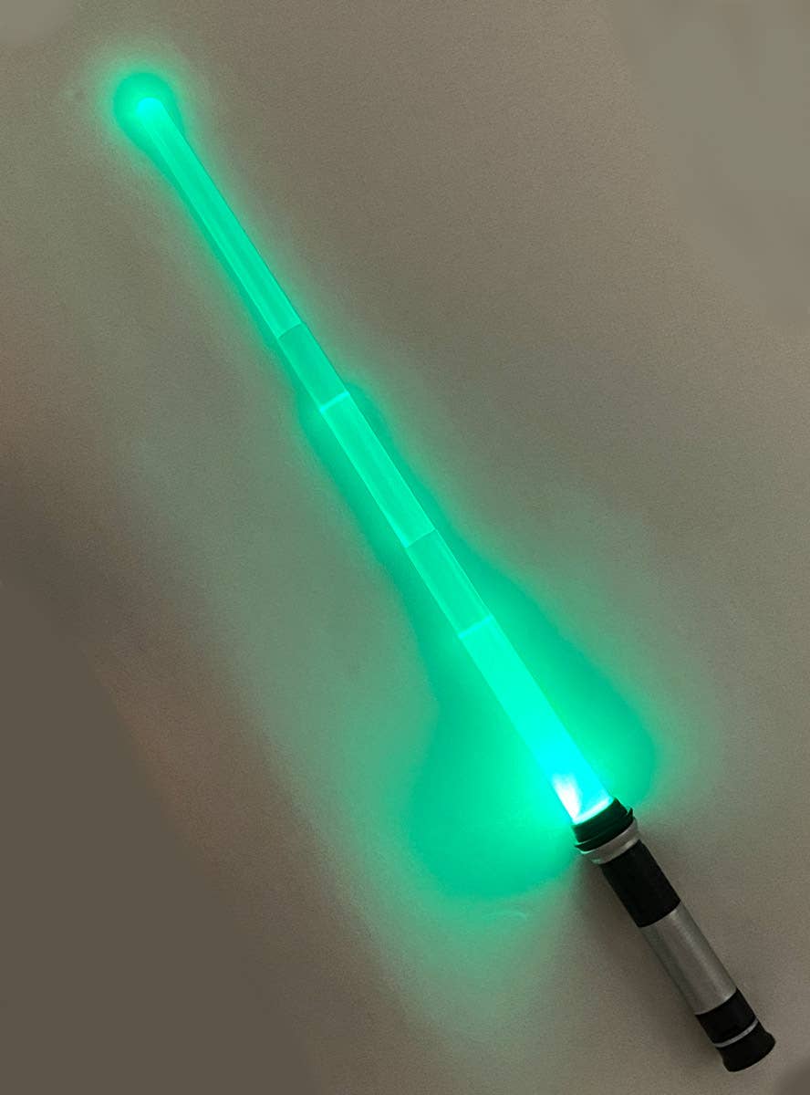 Image of Multi Colour Light Up Lightsaber Costume Weapon - Green Light Image
