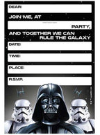 Image Of Star Wars Classic 8 Pack Party Invitations