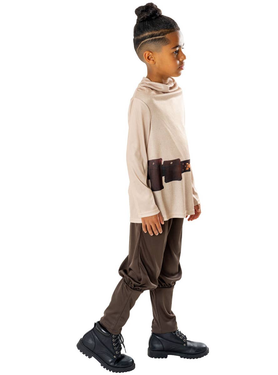 Image of Star Wars Boy's Obi Wan Kenobi Dress Up Costume - Side View