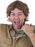 Image of Crikey Mate Men's Steve Irwin Inspired Costume Wig