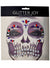 Image of Stick-On Red Purple Black Skeleton Halloween Face Jewels - Main Image