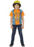 Image of Stranger Things Boy's Dustin Roast Beef Costume Shirt - Main Image