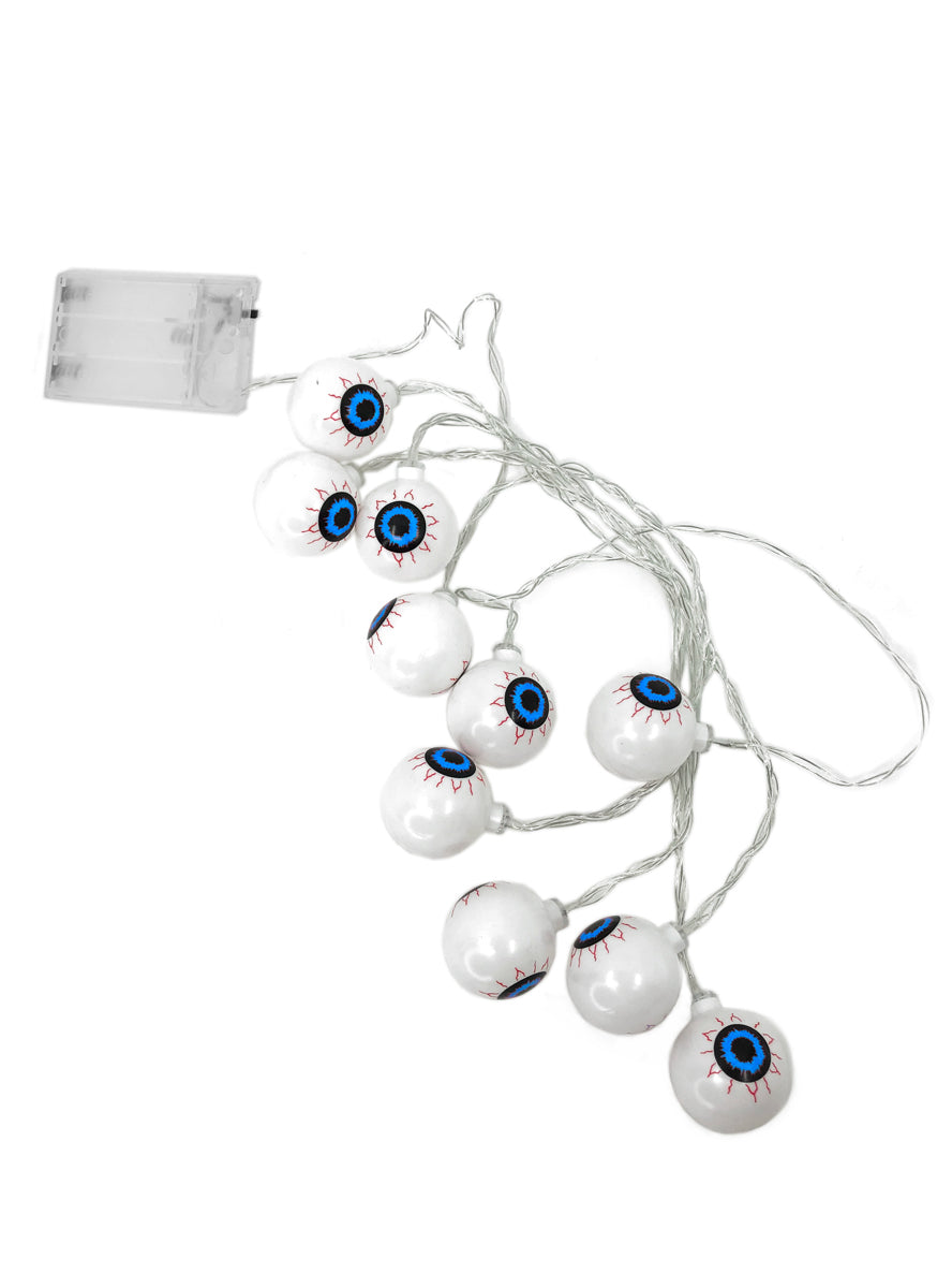 Blue Eye Balls Halloween String Lights Party Decoration - Main Image