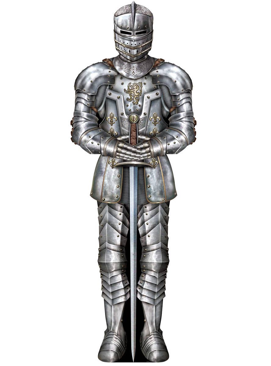 Image of Medieval Suit Of Amour Cut Out Party Decoration