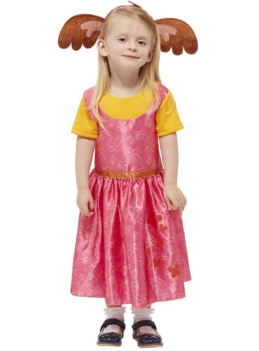 Image of Sula Girls Bing Character Costume - Front Image