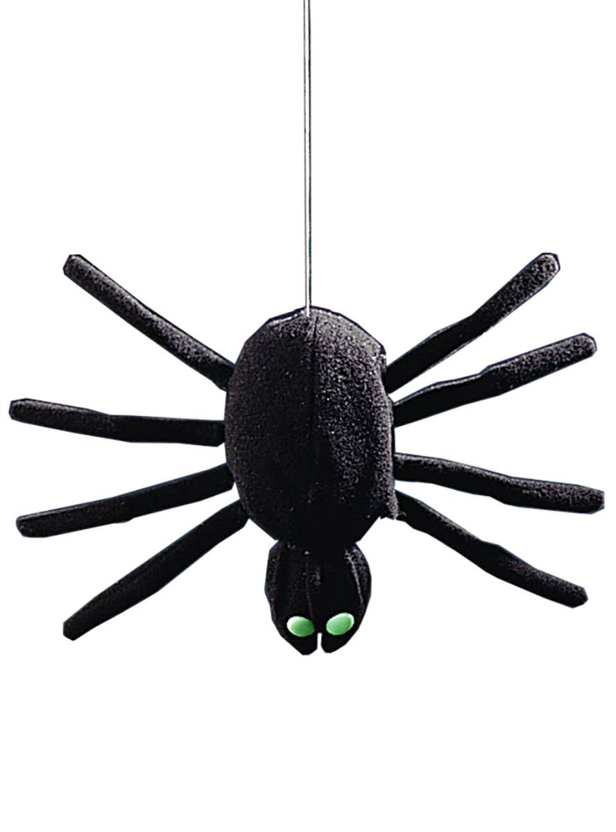 10 Inch Dropping Spider Halloween Decoration - Main Image