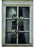 Skeleton in the Window Halloween Decoration