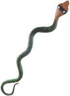 Green and Brown Large Fake Snake Decoration - Main Image