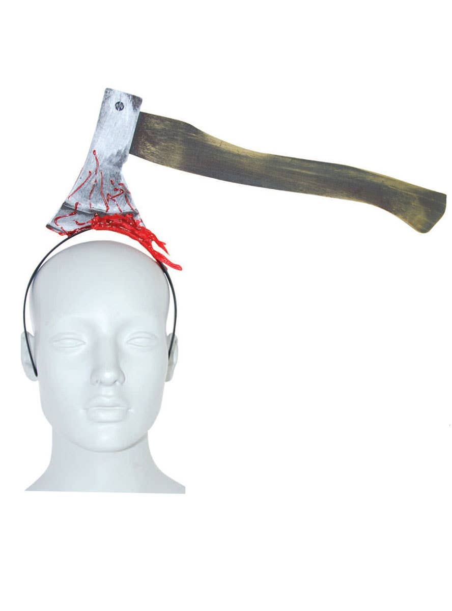 Axe in the Head Novelty Costume Headband 