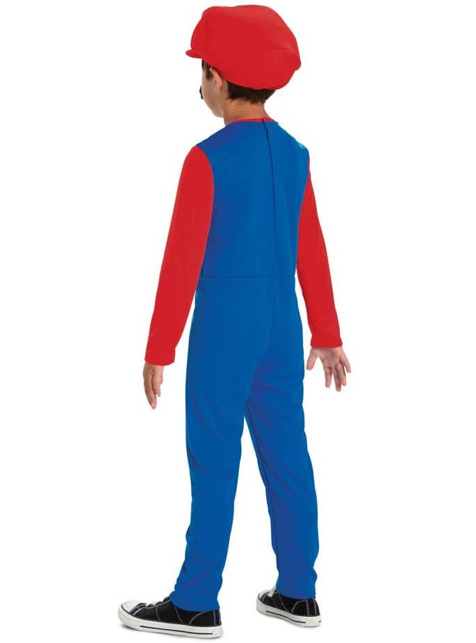 Image of Super Mario Licensed Boys Book Week Costume - Back Image