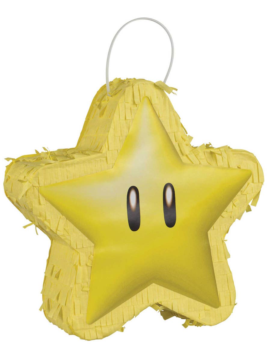 Image of Super Mario Brothers Mini Yellow Star Pinata