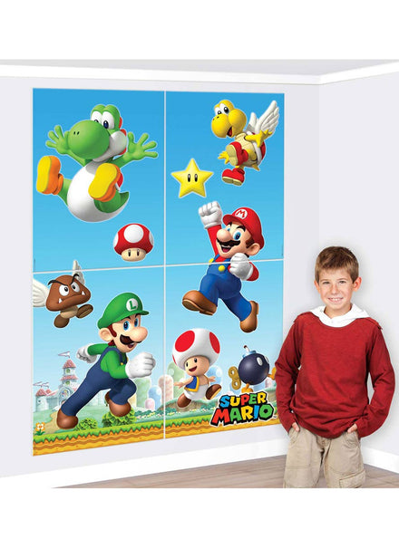 Image of Super Mario Brothers Scene Setter Party Decoration