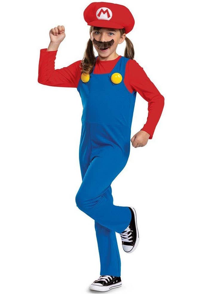 Image of Super Mario Licensed Girls Book Week Costume