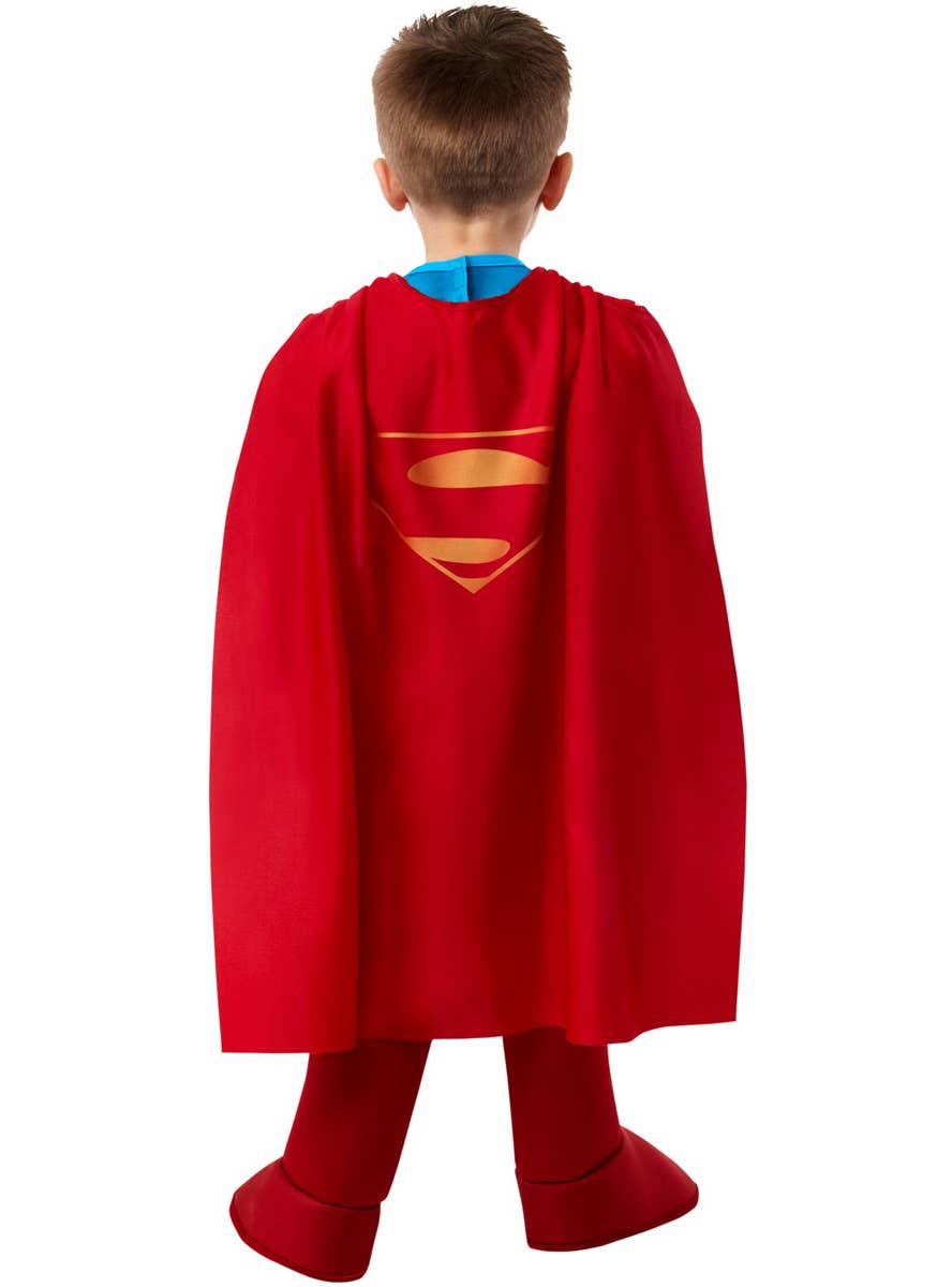 Image of Superman Toddler Boys DC Comics Superhero Costume - Back View