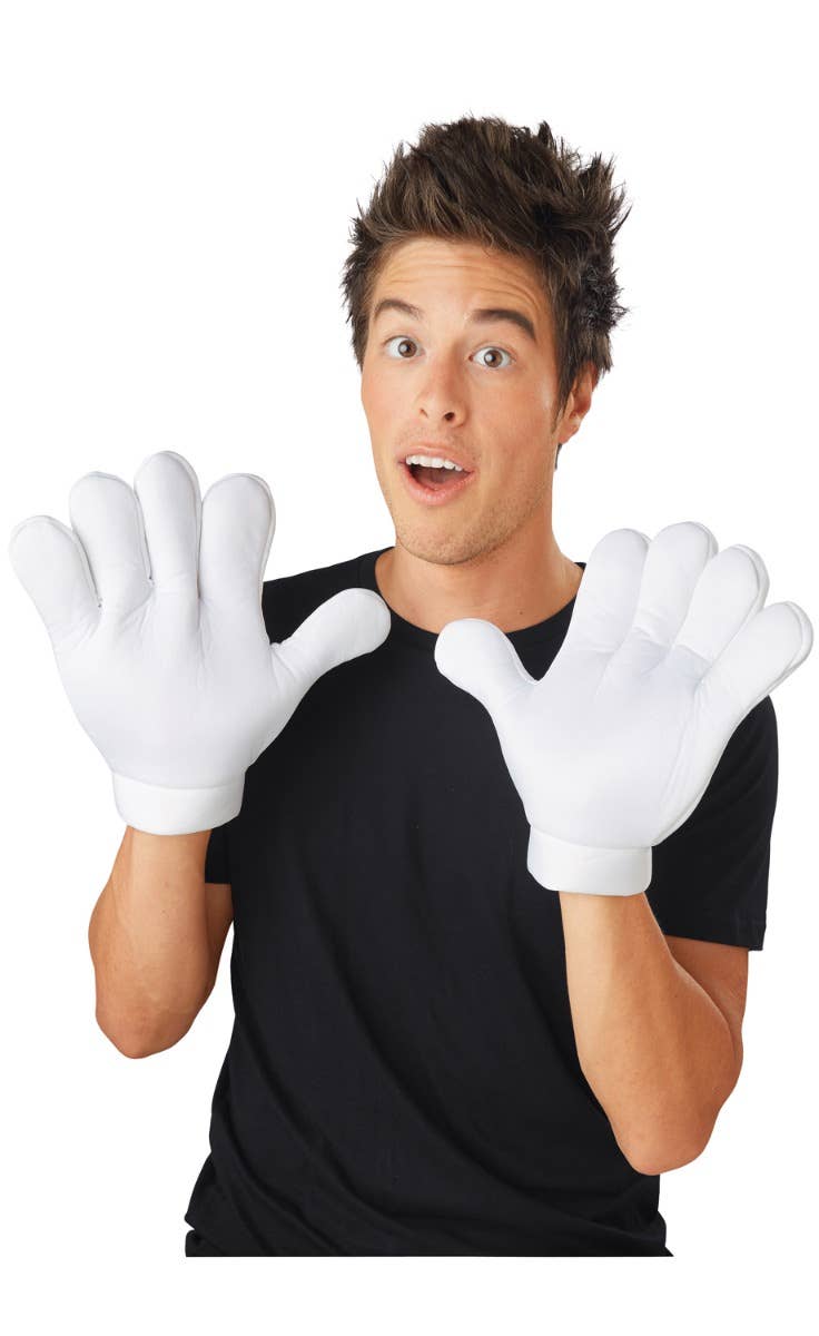 Cartoon Hands Adult Mickey Mouse Mario Costume Accessory