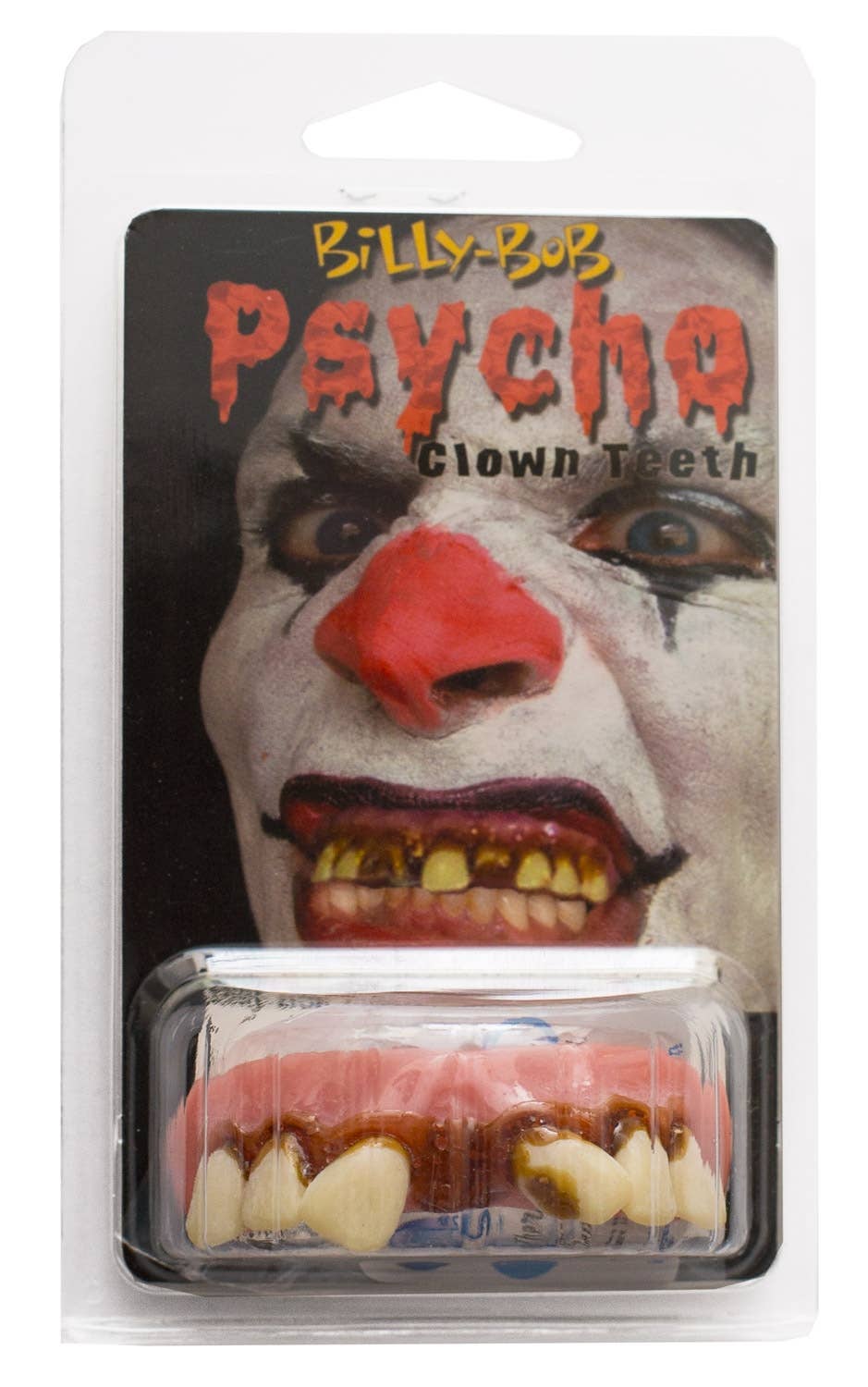 Psycho Killer Clown Custom Fitting Teeth With Fixing Putty Costume Accessory