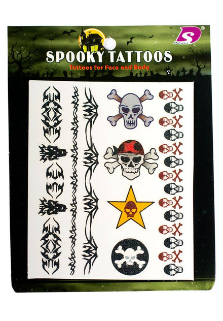 Spooky Halloween Tatoos