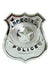 Silver Metal Special Police Officer Badge Costume Accessory
