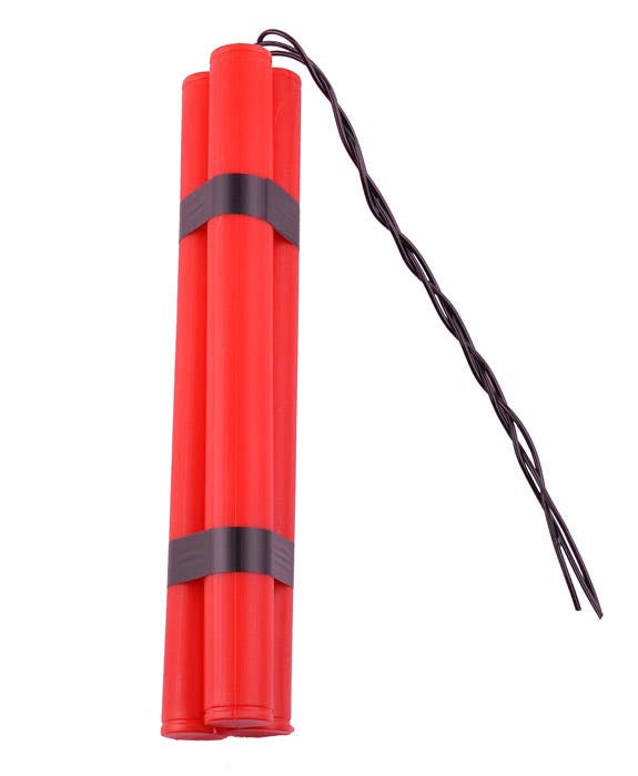 Novelty Red Dynamite Sticks Costume Weapon