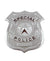 Silver Metal 'Special Police' Costume Badge 