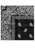 Black and White Cowboy Bandana Costume Accessory