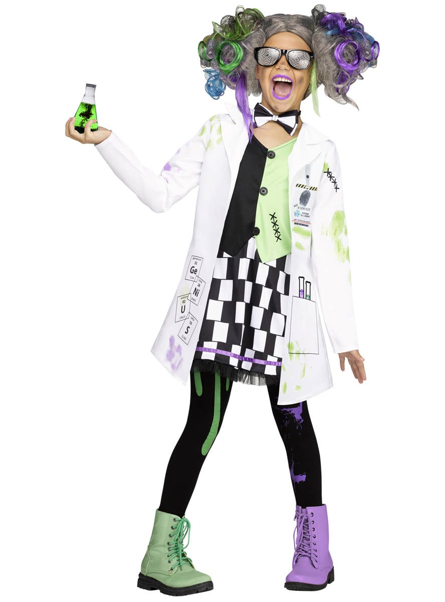 Teen Girls Mad Scientist Costume