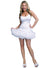 Women's White Petticoat Costume Dress